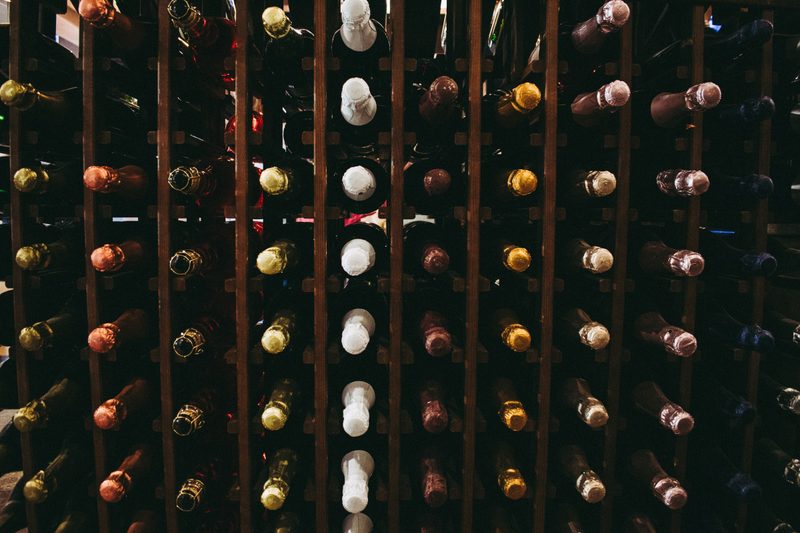 Wine bottles