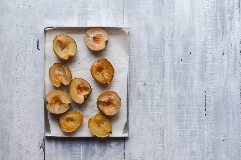 Baked pears