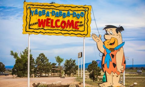 Bedrock City theme park in Arizona.