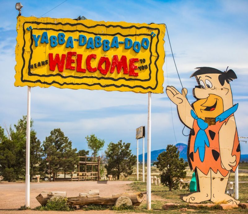 Bedrock City theme park in Arizona.