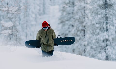 23/24 Arbor Candle Rain snowboard backcountry hike