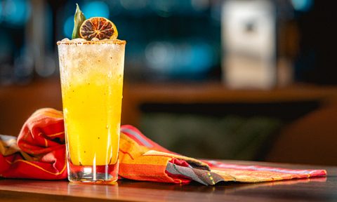 A Chilcano cocktail.
