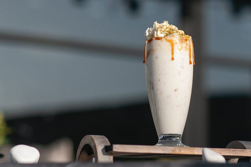 Caramel milkshake