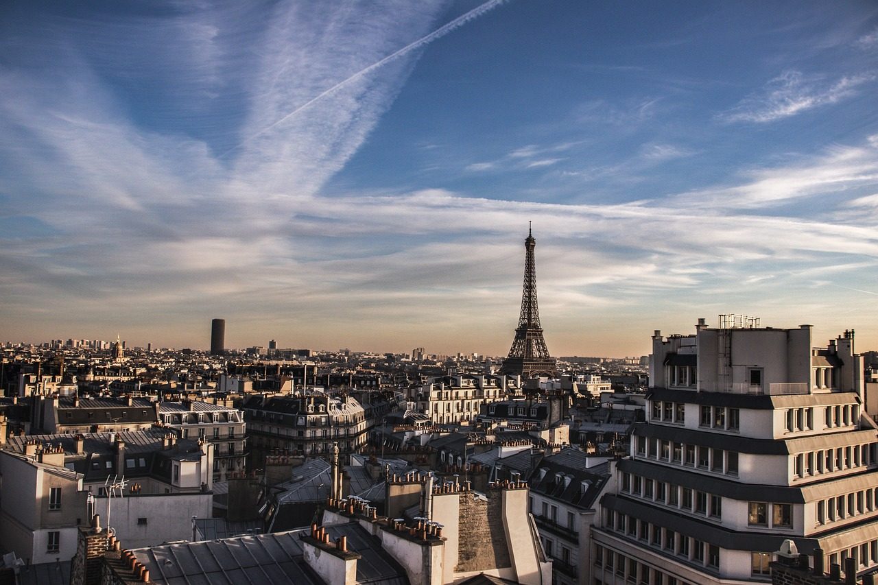 Paris, France skyline in daytime