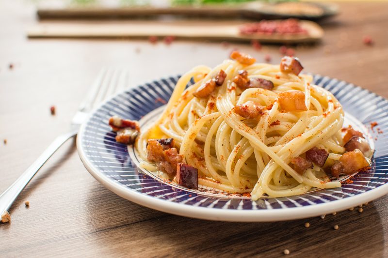 Pasta carbonara