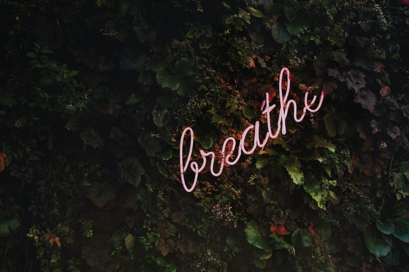 Pink breath message