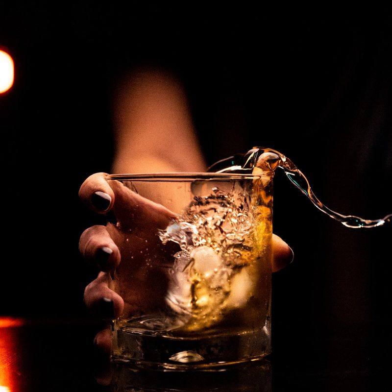 Whiskey glass