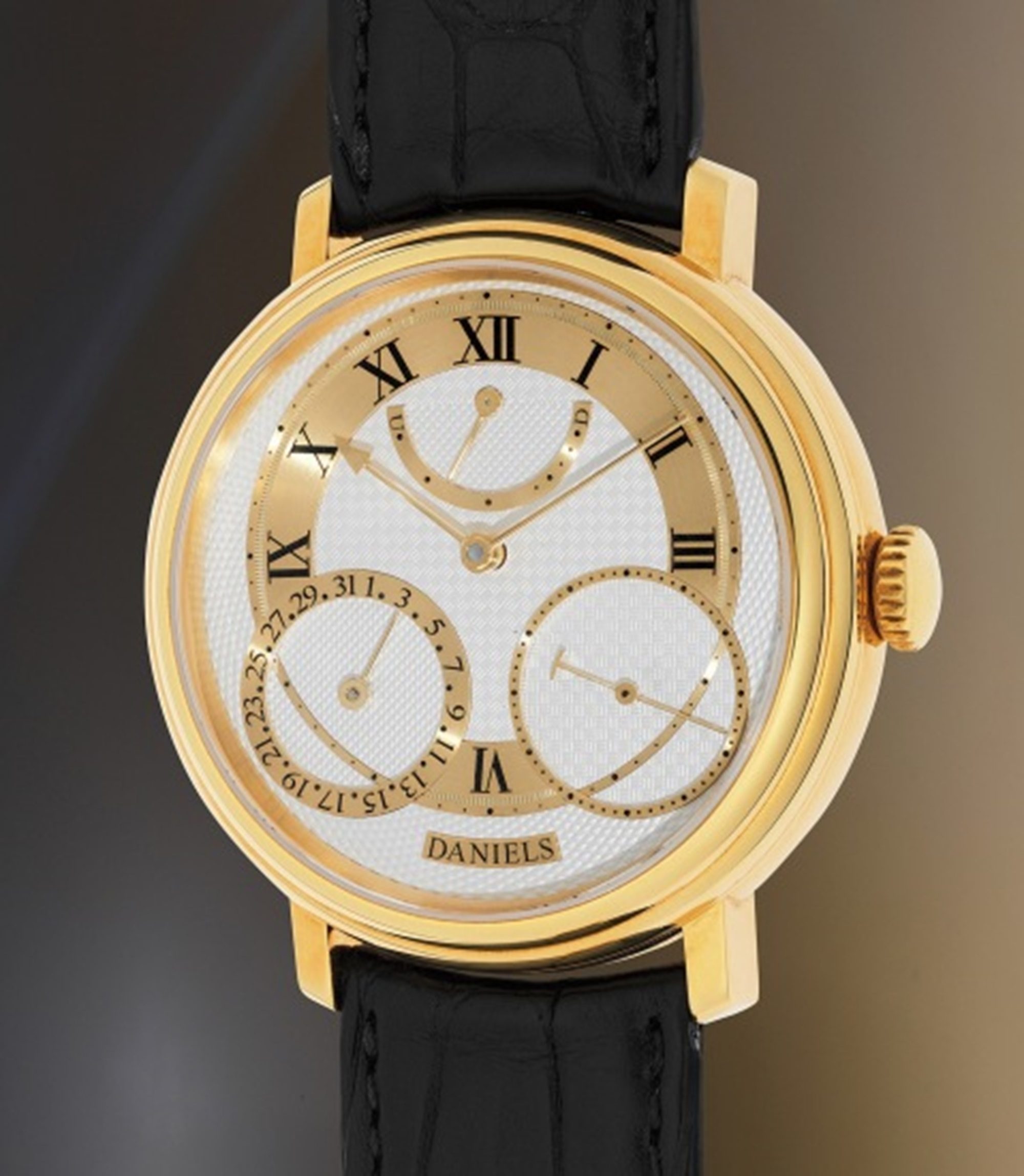 George Daniels watch face