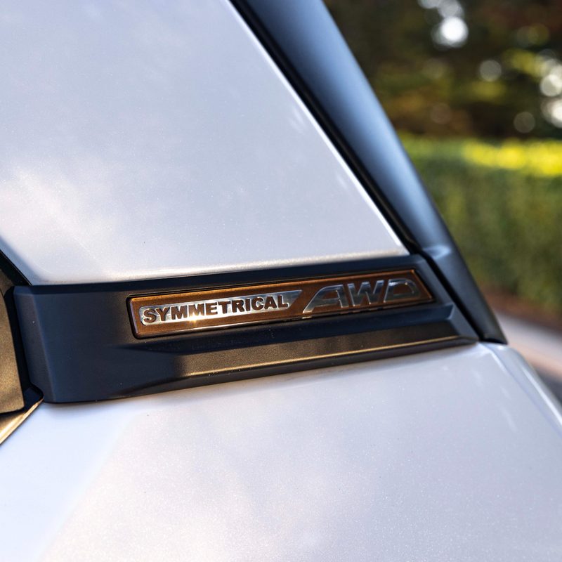 2025 Subaru Forester with new graphic badging for Symmetrical AWD.