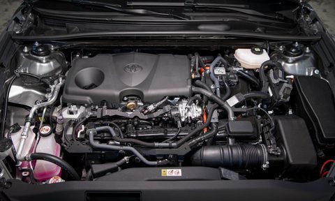 2025 Toyota Camry hybrid engine.