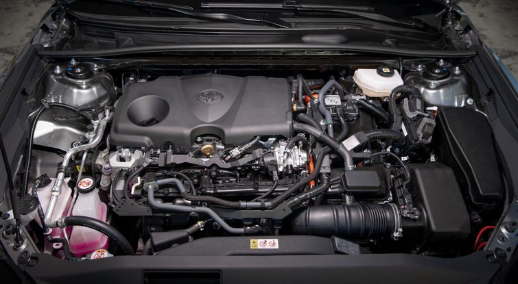 2025 Toyota Camry hybrid engine.