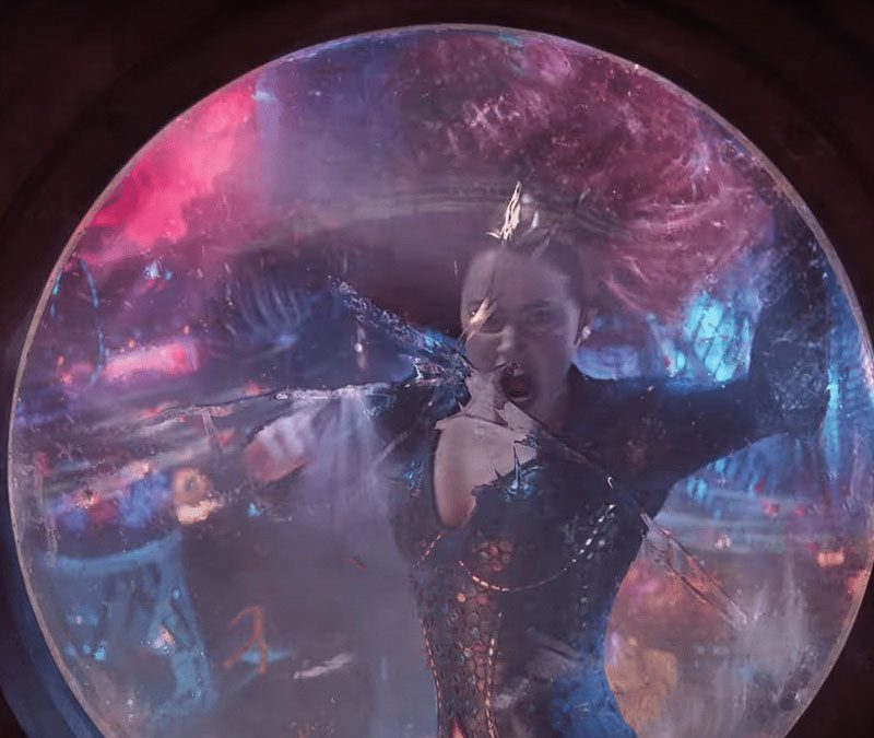 Amber Heard in Aquaman and the Lost Kingdom.