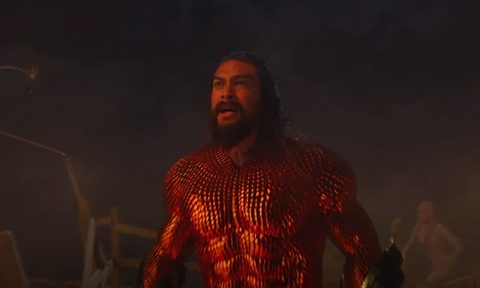 Jason Mamoa in Aquaman and the Lost Kingdom.