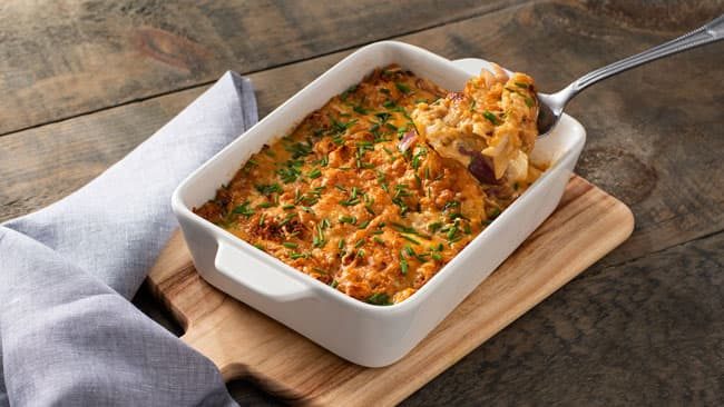 Onion gratin