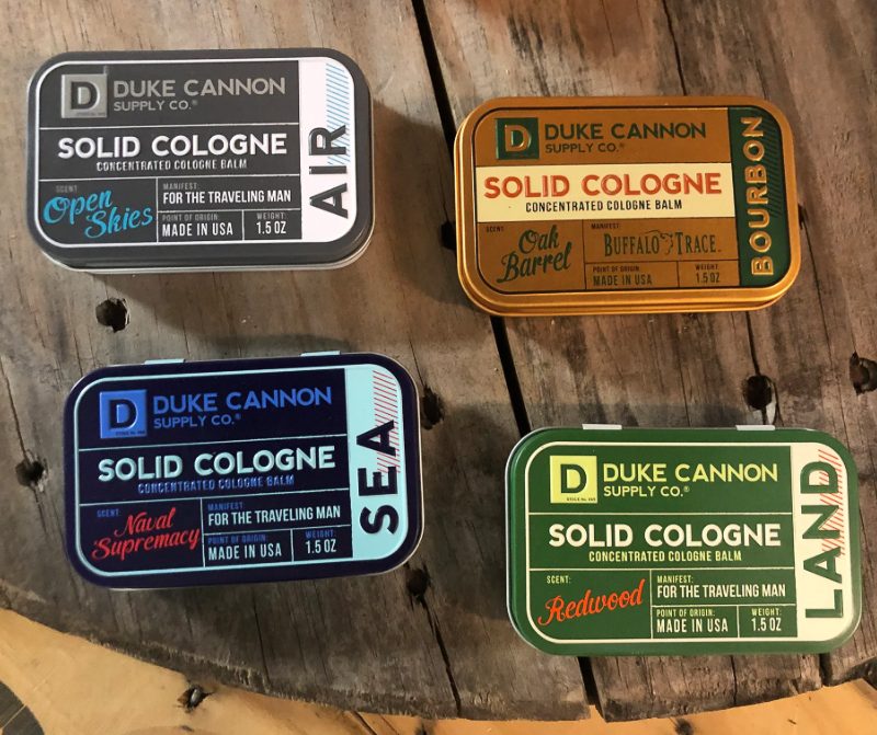 Duke Cannon solid cologne