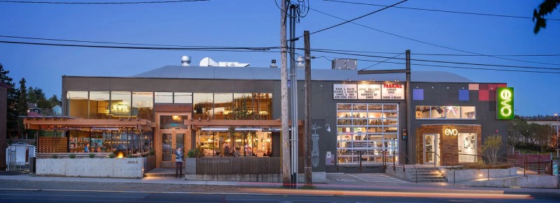 EVO snowboard shop in Seattle, WA
