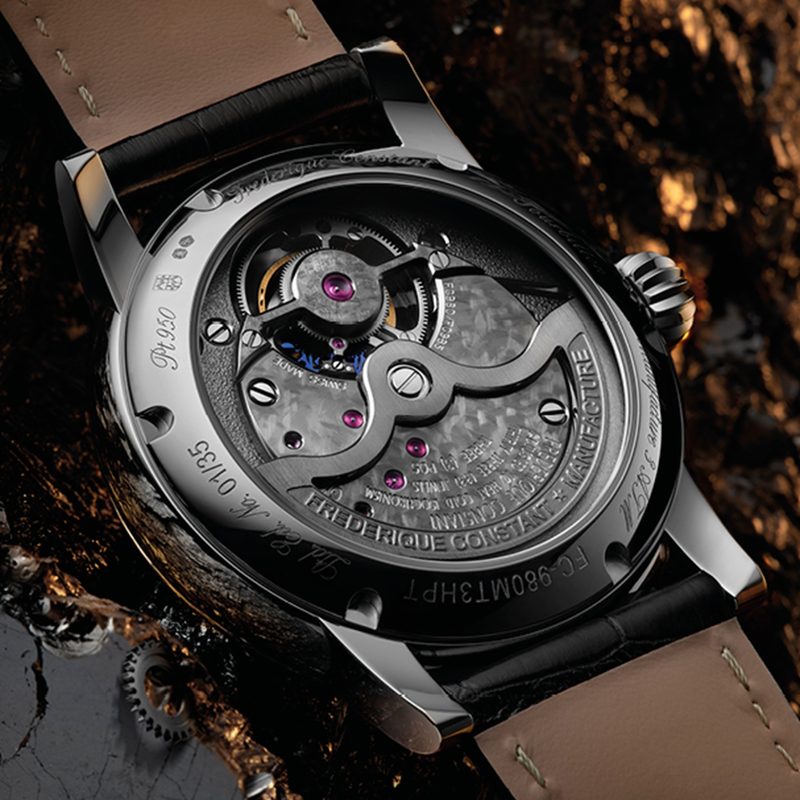 Frederique Constant Classic Tourbillon back