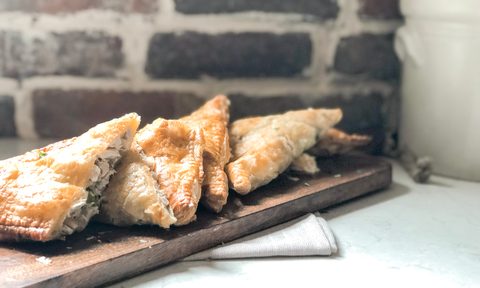 Chicken puff pastry