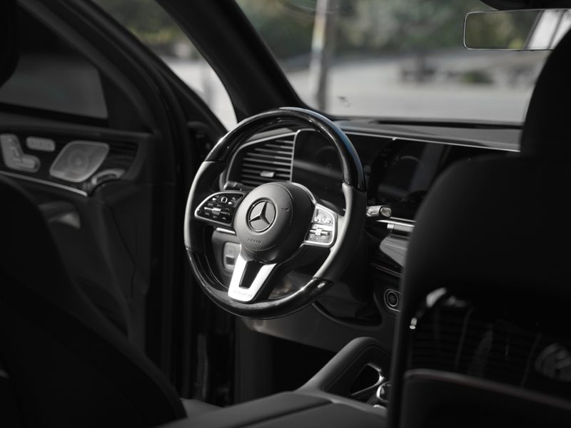 INKAS Armored Mercedes Maybach GLS600 driver's seat