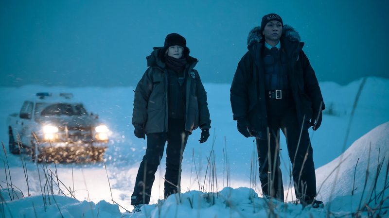 Jodie Foster and Kali Reis in True Detective season 4.