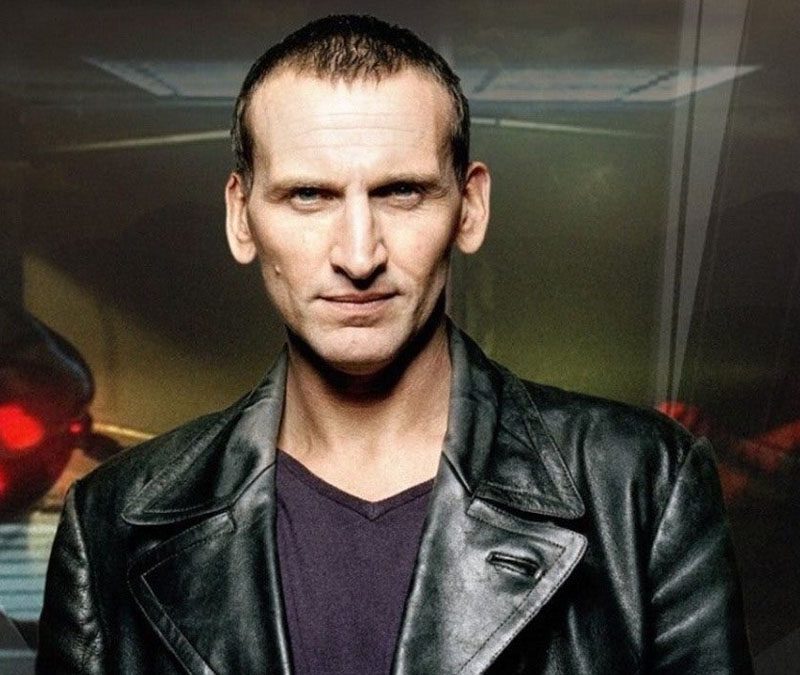 Christopher Eccleston as the Ninth Doctor.