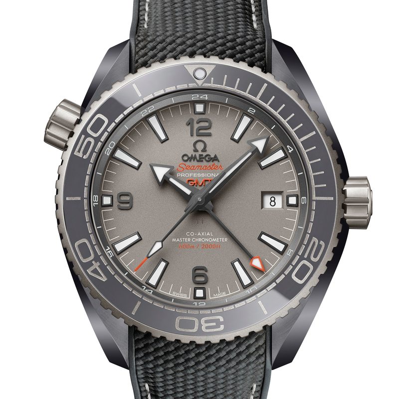 Omege Seamaster planet ocean dark grey