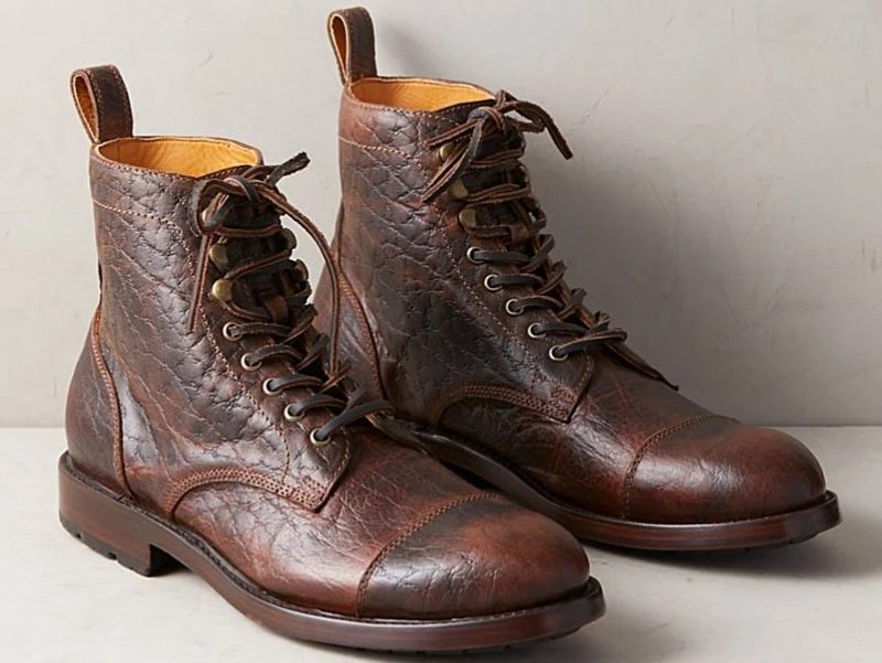Overland Telluride Bison Leather boots