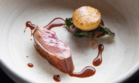 dry aged duck dish