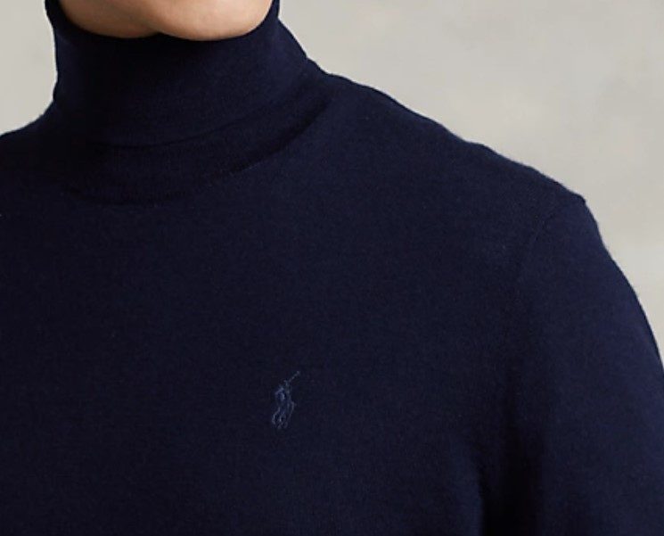 Ralph Lauren navy turtleneck