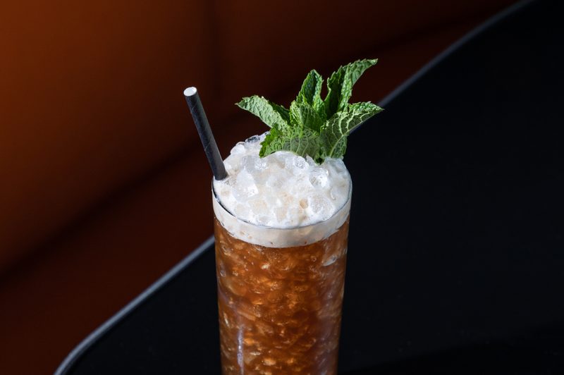 Spanish coffee cocktail
