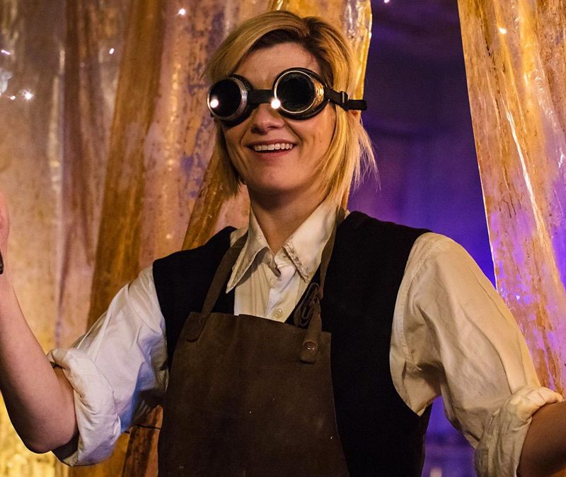 Jodie Whittaker as the Thirteenth Doctor in Doctor Who.
