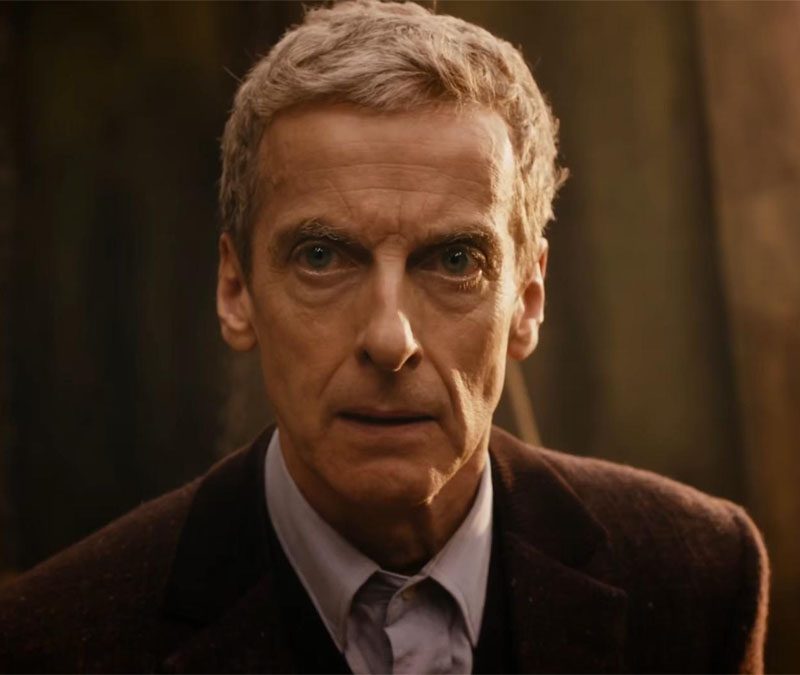 Peter Capaldi as the Twelfth Doctor in Doctor Who.