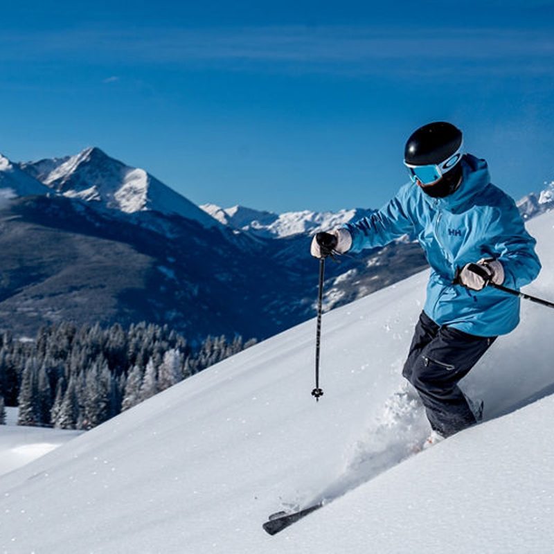 Back bowl skiing Vail Colorado