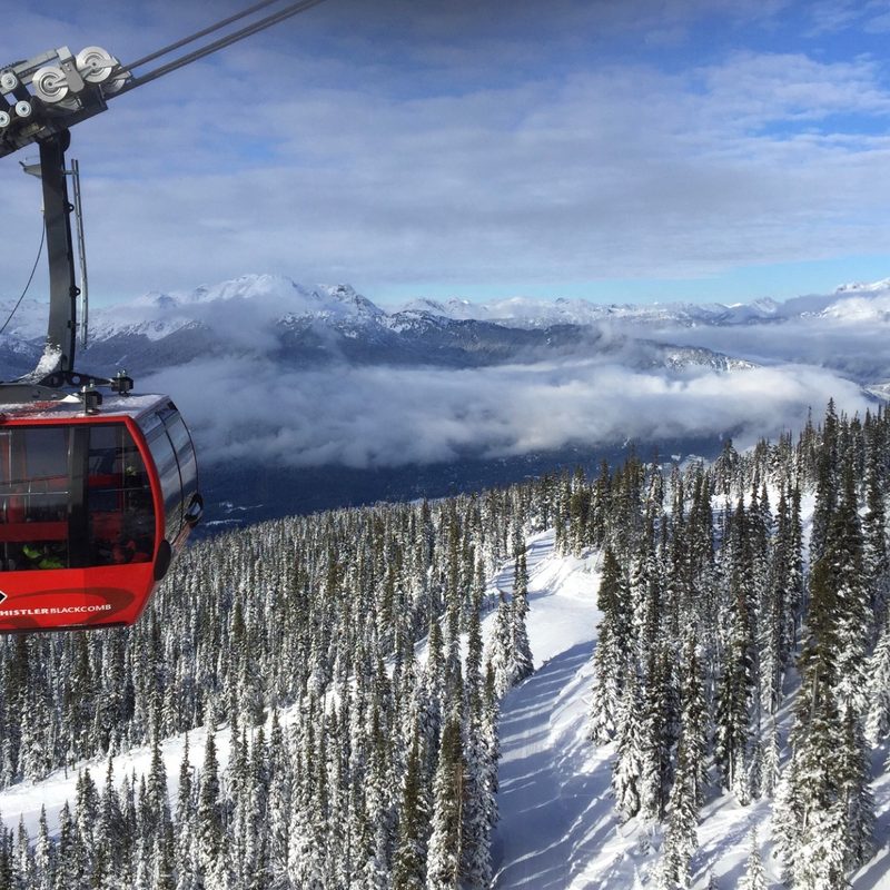 Whistler Blackcomb gondola