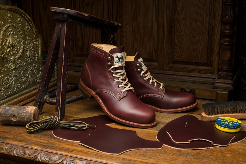 Wolverine 1000 Mile Boot on counter