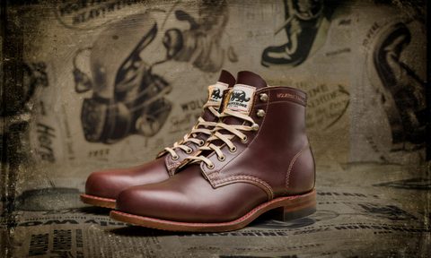 Wolverine Boot on display