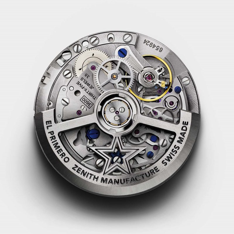 Zenith Aaron Rodgers Chronomaster back