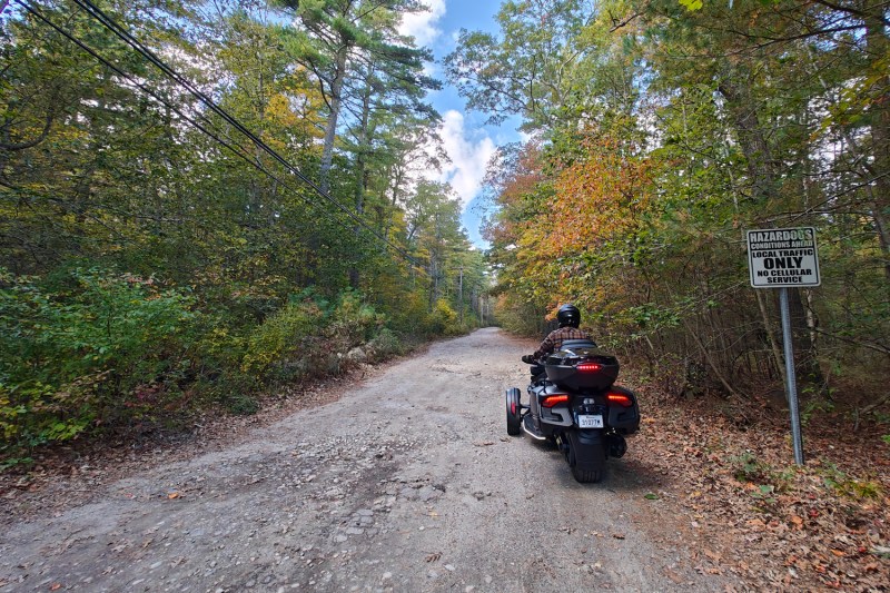 Off-roading with the CAN-AM Spyder RT Limited.