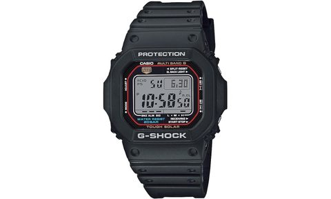 A Casio G-Shock GWM5610-1 on a white background.