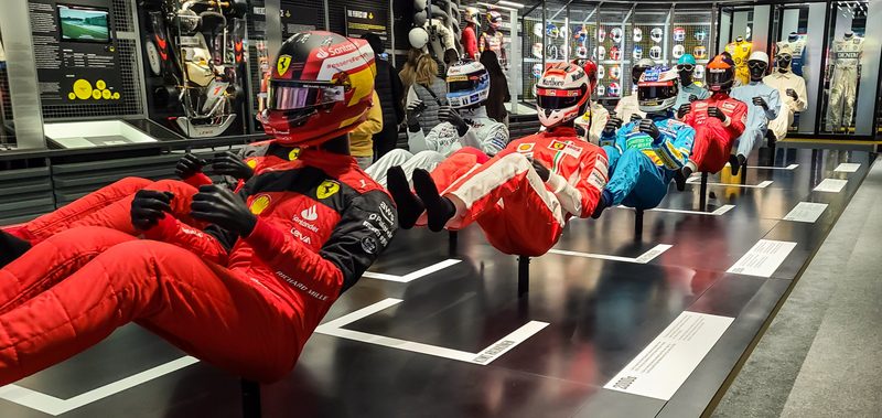 f1 driving suits