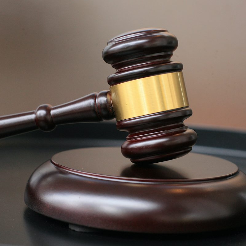 A gavel