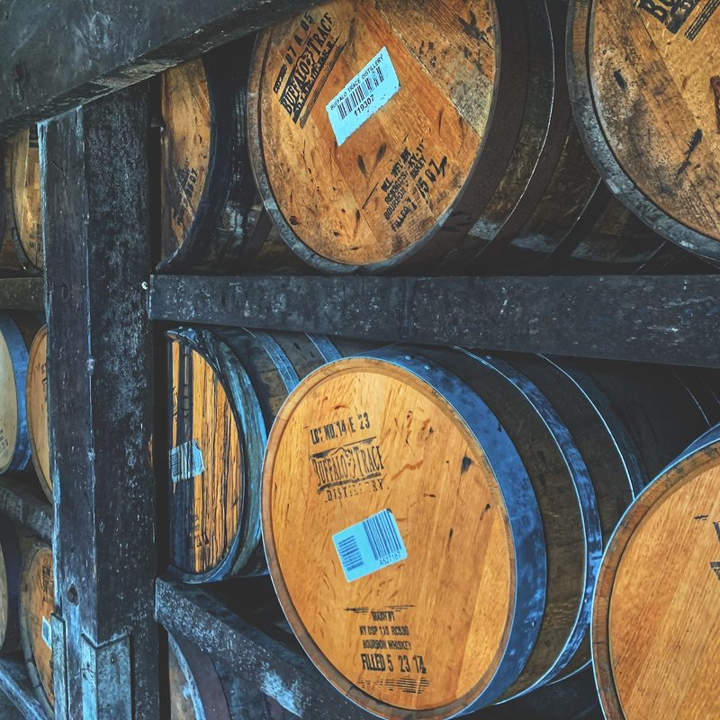 Liquor barrels