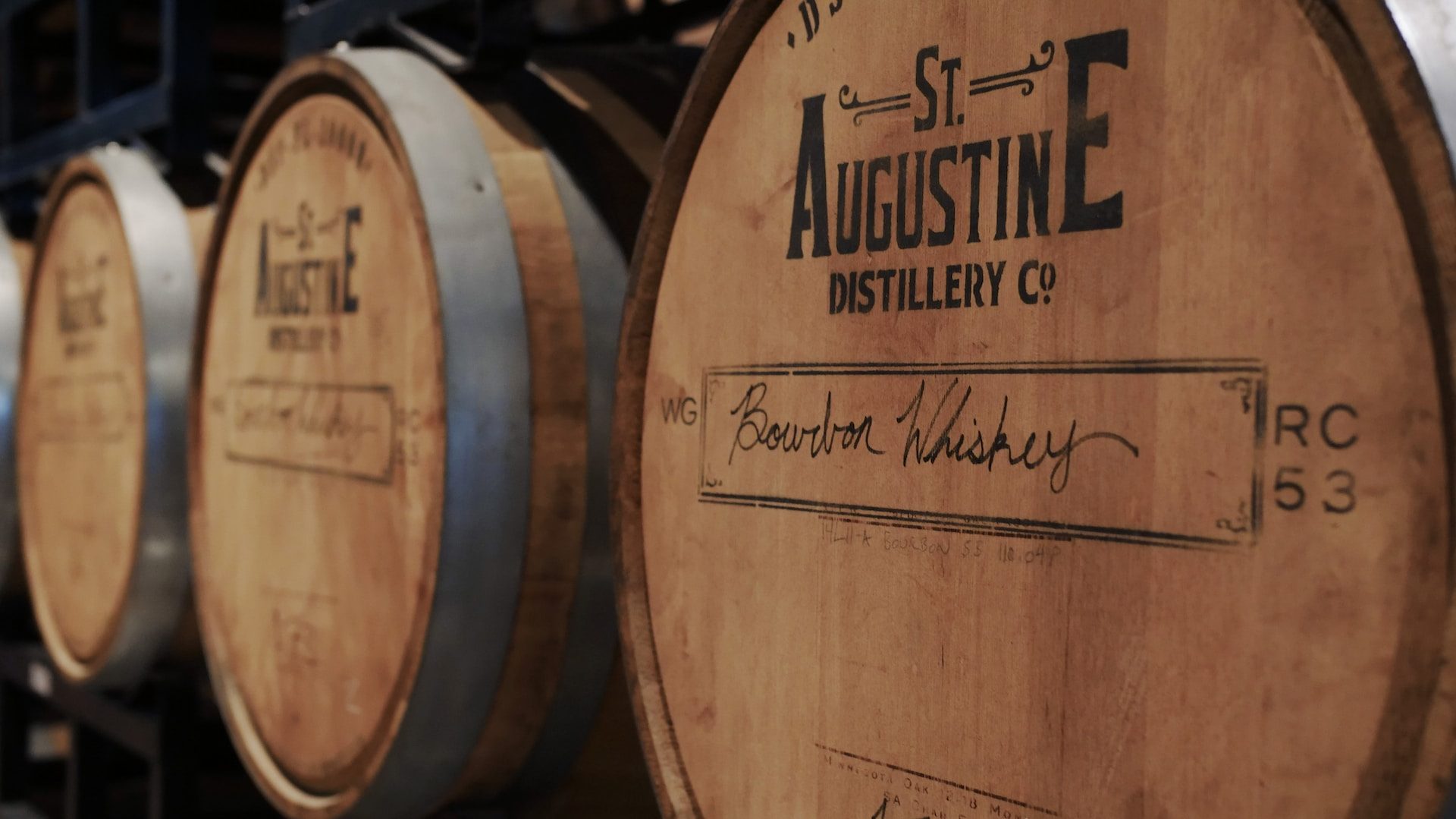 Bourbon barrels