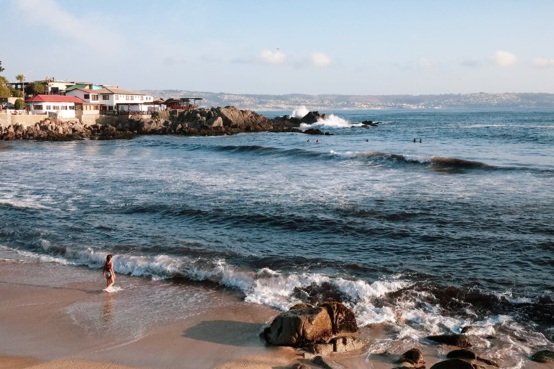 A seaside city in Chile