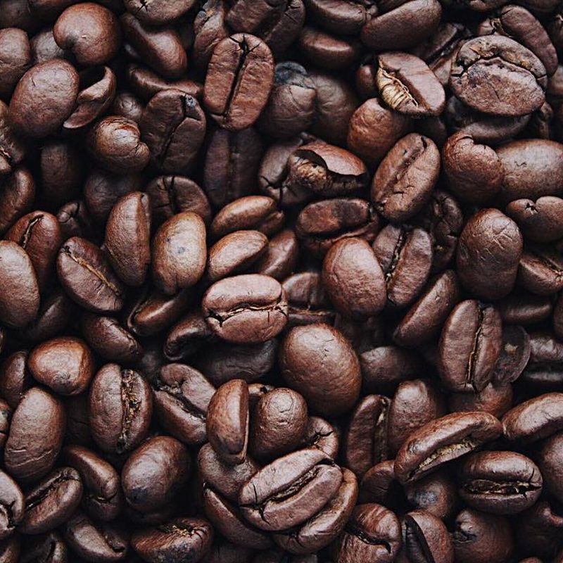 Whole coffee beans