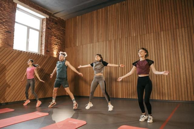 group fitness class