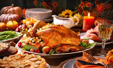 Thanksgiving table
