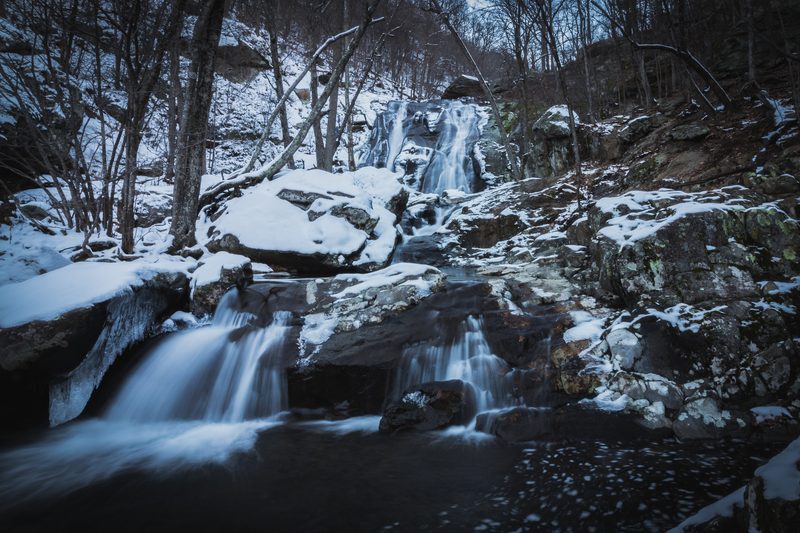 Shenandoah National Park in winter.