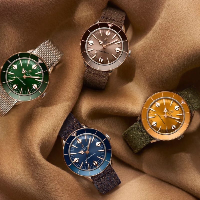 Breiling Superocean Heritage '57 Highlands four watches