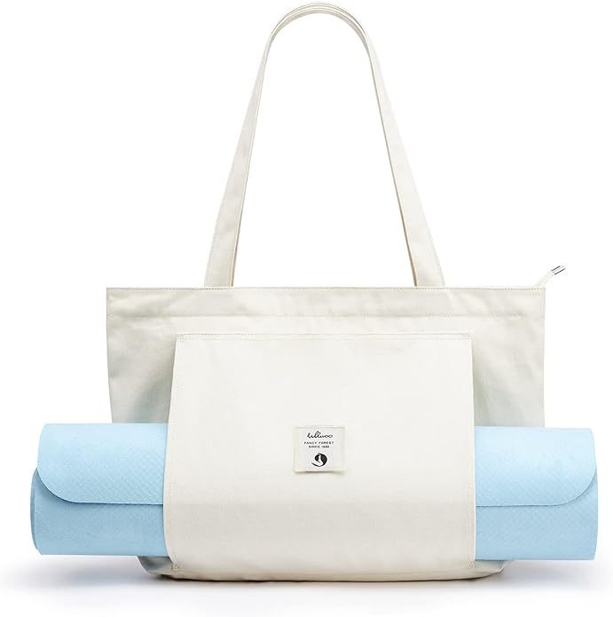 canvas yoga mat tote